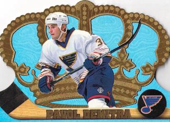 1997-98 Pacific Crown Royale - Ice Blue #114 Pavol Demitra Front
