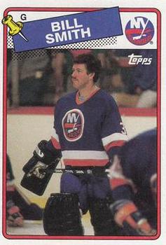 1988-89 Topps #17 Billy Smith Front