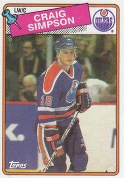 1988-89 Topps #27 Craig Simpson Front
