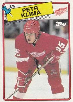 1988-89 Topps #28 Petr Klima Front