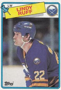 1988-89 Topps #40 Lindy Ruff Front