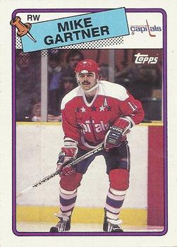 1988-89 Topps #50 Mike Gartner Front