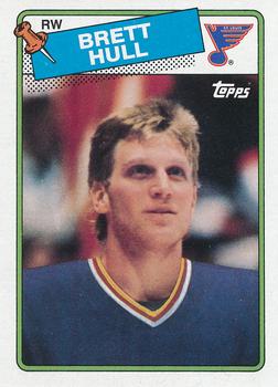 1988-89 Topps #66 Brett Hull Front