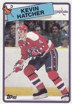 1988-89 Topps #86 Kevin Hatcher Front