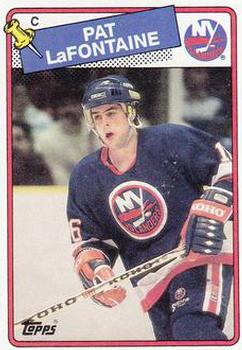 1988-89 Topps #123 Pat LaFontaine Front