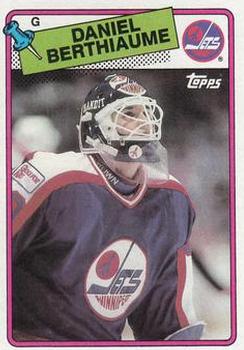 1988-89 Topps #142 Daniel Berthiaume Front