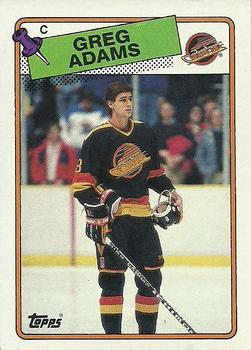 1988-89 Topps #162 Greg Adams Front
