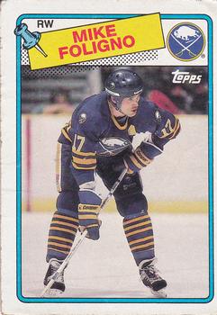 1988-89 Topps #184 Mike Foligno Front