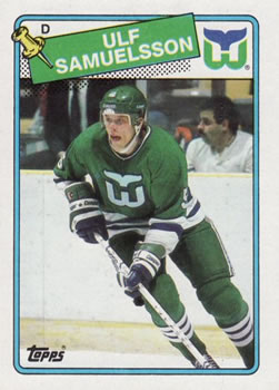 1988-89 Topps #136 Ulf Samuelsson Front