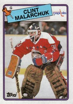 1988-89 Topps #25 Clint Malarchuk Front