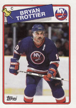1988-89 Topps #97 Bryan Trottier Front