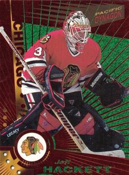 1997-98 Pacific Dynagon - Copper #27 Jeff Hackett Front