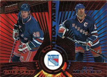1997-98 Pacific Dynagon - Copper #140 Wayne Gretzky / Mark Messier Front