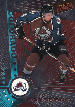 1997-98 Pacific Dynagon - Dark Gray #29 Peter Forsberg Front