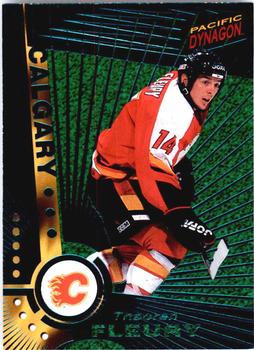 1997-98 Pacific Dynagon - Emerald Green #15 Theoren Fleury Front