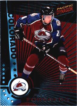 1997-98 Pacific Dynagon - Emerald Green #29 Peter Forsberg Front