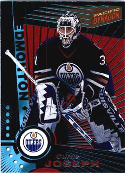 1997-98 Pacific Dynagon - Emerald Green #49 Curtis Joseph Front