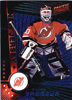 1997-98 Pacific Dynagon - Emerald Green #68 Martin Brodeur Front