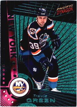 1997-98 Pacific Dynagon - Emerald Green #73 Travis Green Front