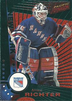 1997-98 Pacific Dynagon - Emerald Green #82 Mike Richter Front