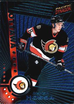 1997-98 Pacific Dynagon - Emerald Green #ROOKIE Marian Hossa Front