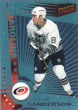 1997-98 Pacific Dynagon - Ice Blue #23 Geoff Sanderson Front