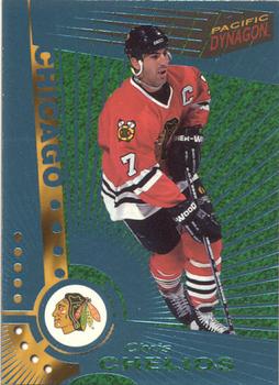 1997-98 Pacific Dynagon - Ice Blue #25 Chris Chelios Front