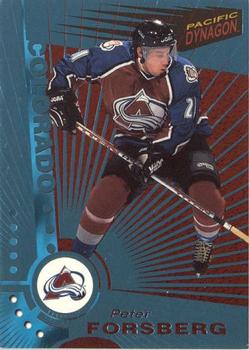 1997-98 Pacific Dynagon - Ice Blue #29 Peter Forsberg Front