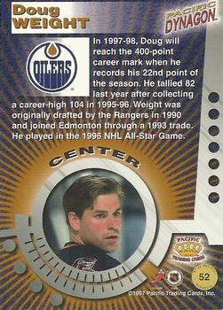 1997-98 Pacific Dynagon - Red #52 Doug Weight Back