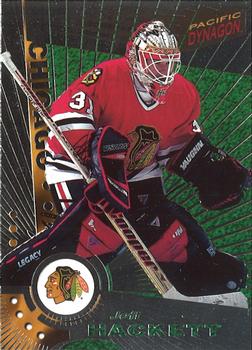 1997-98 Pacific Dynagon - Silver #27 Jeff Hackett Front