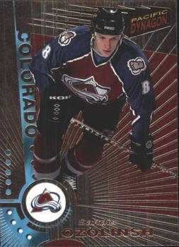 1997-98 Pacific Dynagon - Silver #32 Sandis Ozolinsh Front
