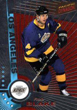1997-98 Pacific Dynagon - Silver #58 Rob Blake Front