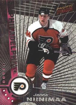1997-98 Pacific Dynagon - Silver #92 Janne Niinimaa Front