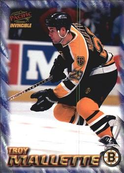 1997-98 Pacific Invincible - NHL Regime #14 Troy Mallette Front