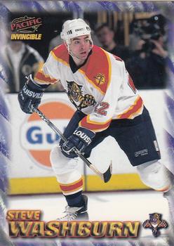 1997-98 Pacific Invincible - NHL Regime #90 Steve Washburn Front
