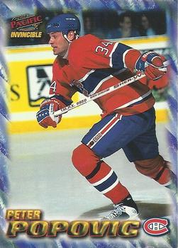 1997-98 Pacific Invincible - NHL Regime #104 Peter Popovic Front