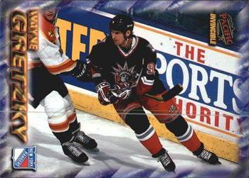 1997-98 Pacific Invincible - NHL Regime #128 Wayne Gretzky Front
