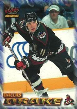 1997-98 Pacific Invincible - NHL Regime #150 Dallas Drake Front