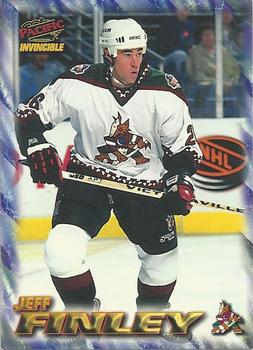 1997-98 Pacific Invincible - NHL Regime #151 Jeff Finley Front