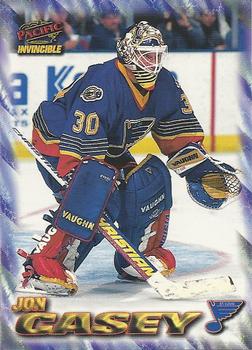 1997-98 Pacific Invincible - NHL Regime #167 Jon Casey Front