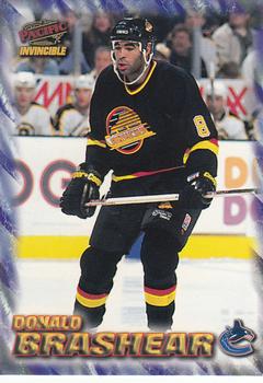 1997-98 Pacific Invincible - NHL Regime #200 Donald Brashear Front