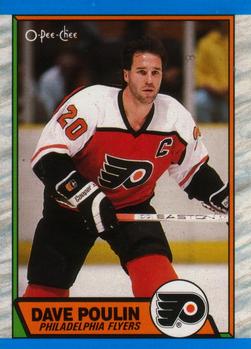 1989-90 O-Pee-Chee #115 Dave Poulin Front