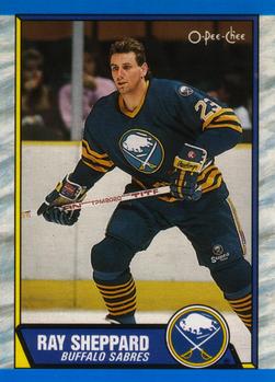 1989-90 O-Pee-Chee #119 Ray Sheppard Front