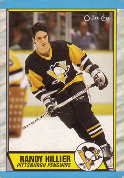 1989-90 O-Pee-Chee #126 Randy Hillier Front