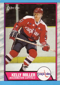 1989-90 O-Pee-Chee #131 Kelly Miller Front
