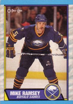 1989-90 O-Pee-Chee #140 Mike Ramsey Front