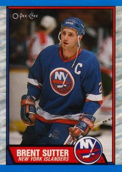 1989-90 O-Pee-Chee #14 Brent Sutter Front