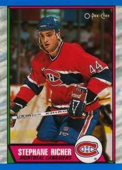 1989-90 O-Pee-Chee #153 Stephane Richer Front