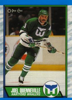 1989-90 O-Pee-Chee #211 Joel Quenneville Front