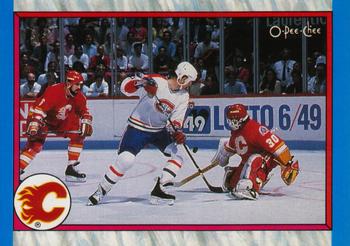 1989-90 O-Pee-Chee #300 Calgary Flames Front